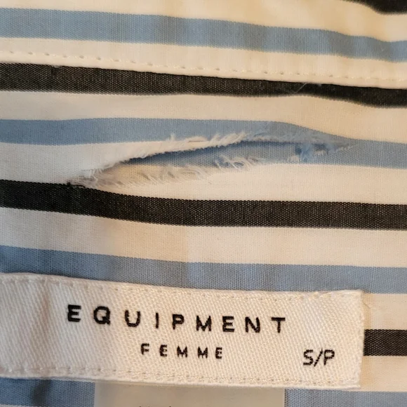 Striped Button-Up Shirt - Picture 10 of 10